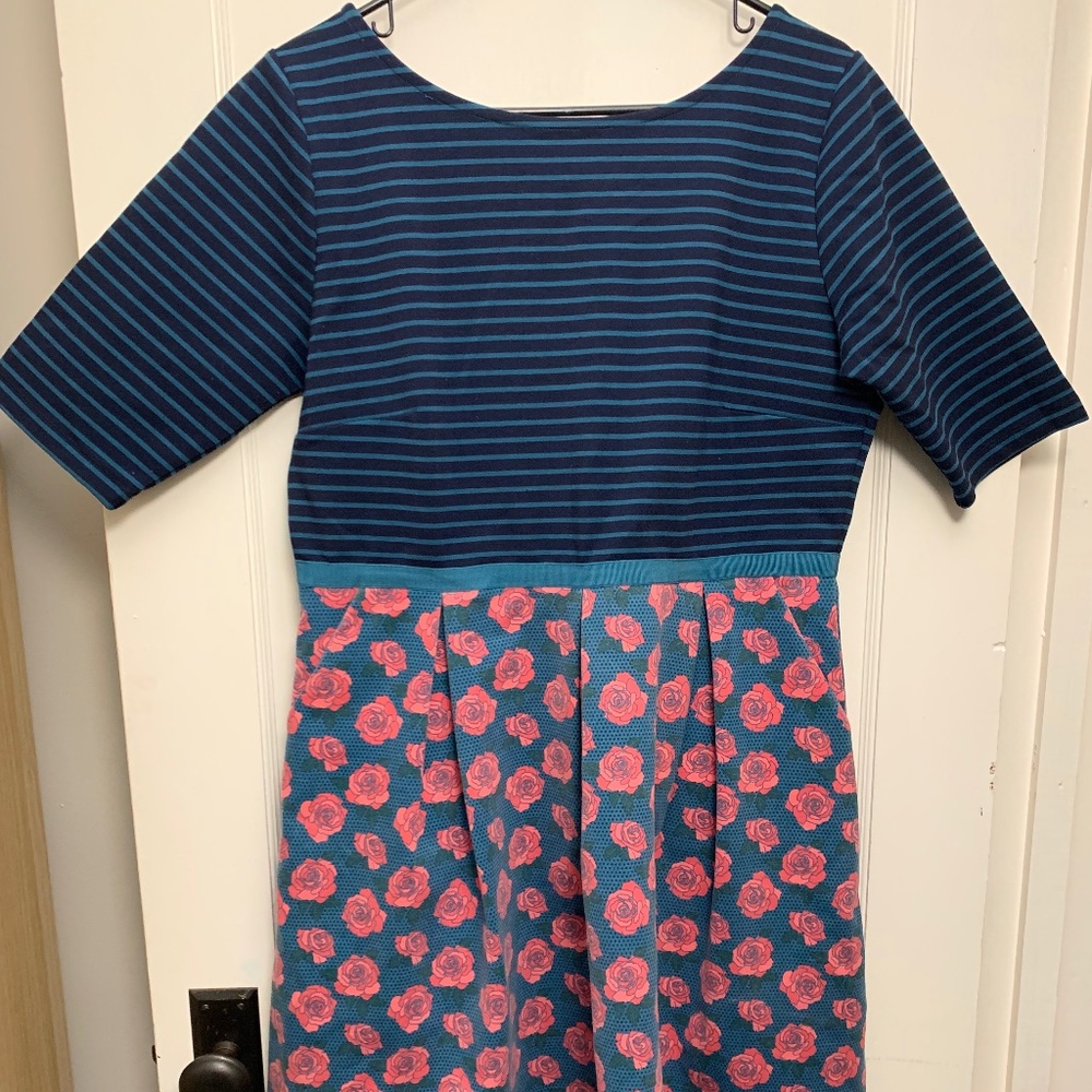 Matilda Jane Floral/stripe dress